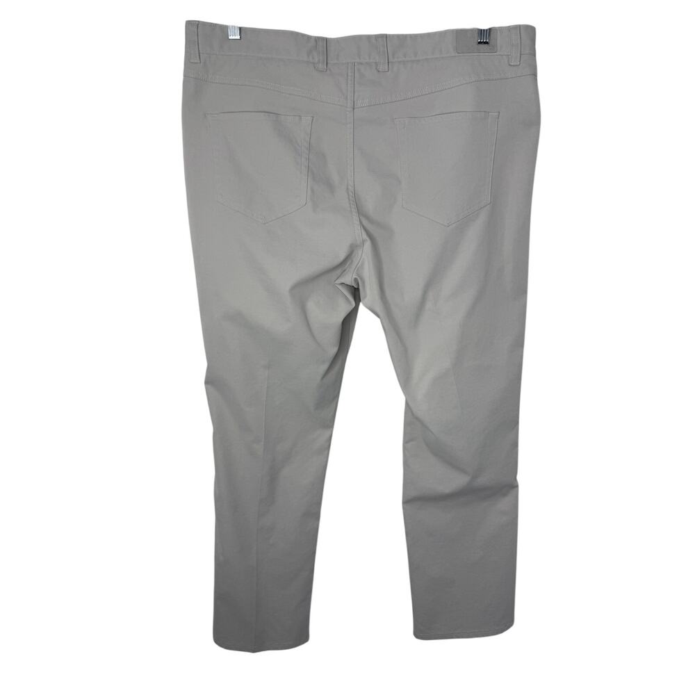 Peter Millar Gray Performance Five-Pocket Pants M… - image 2